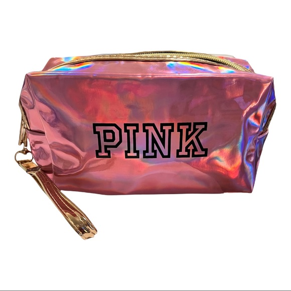 “PINK” IRIDESCENT COSMETIC BAG - Picture 8 of 10